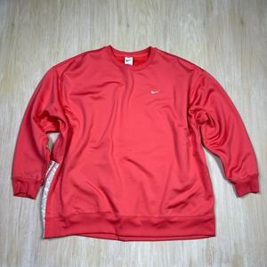 Nike Athletic Logo Material Crewneck Pullover Sweater Size XXL